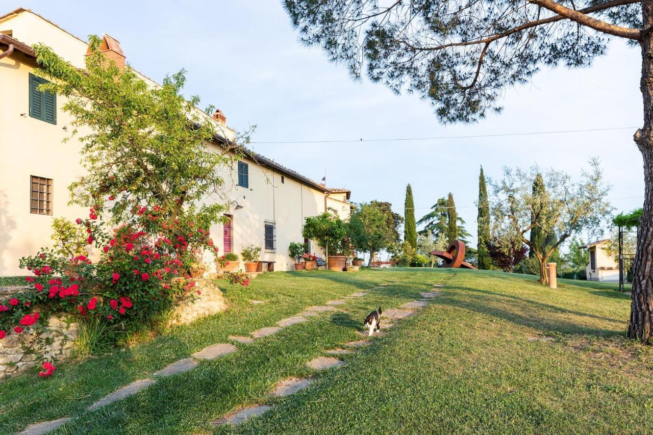 Villa Il Torriano Montefiridolfi Esterno foto